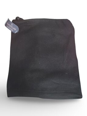 Juncture Black Drawstring Neck Warmer